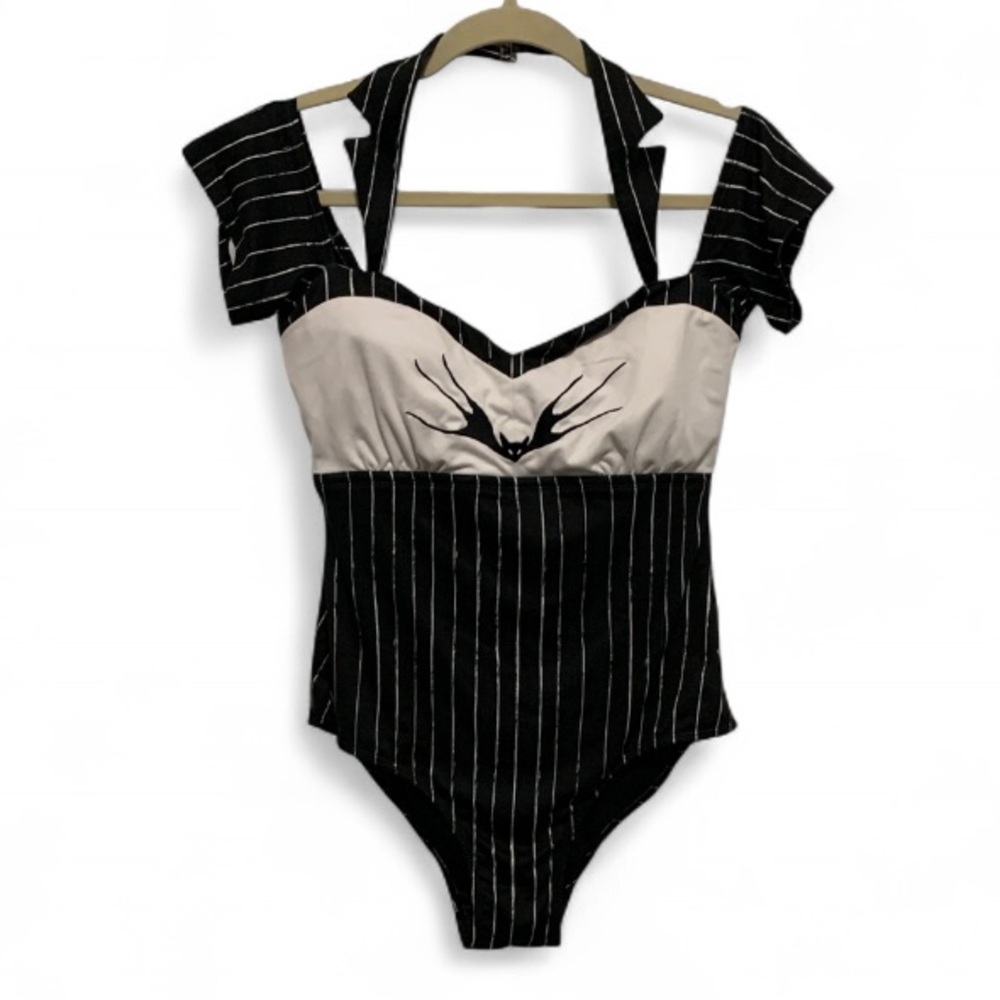 Nightmare Before Christmas Jack Skellington One Piece Swimsuit